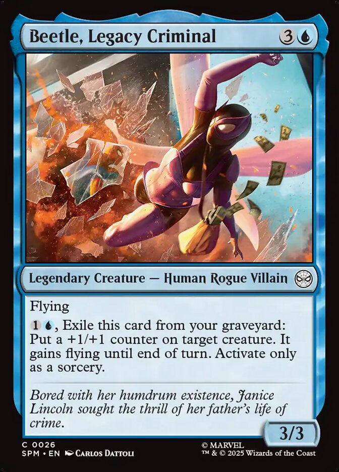 Beetle, Legacy Criminal - Magic: The Gathering - MoxLand