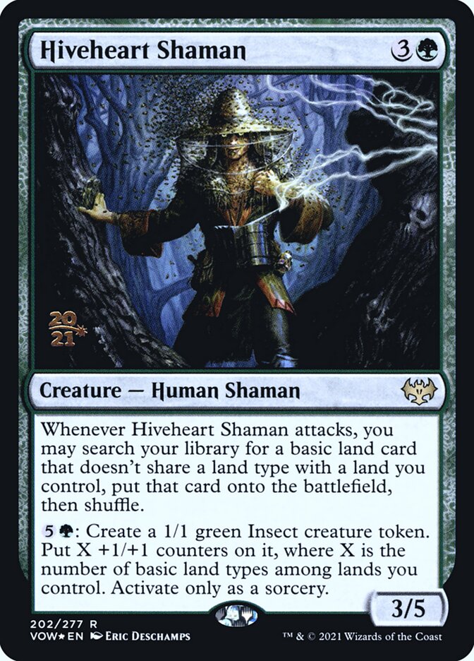 Xamã do Coração da Colmeia / Hiveheart Shaman - Magic: The Gathering - MoxLand