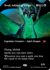 Teval, Árbitra da Virtude / Teval, Arbiter of Virtue - Magic: The Gathering - MoxLand