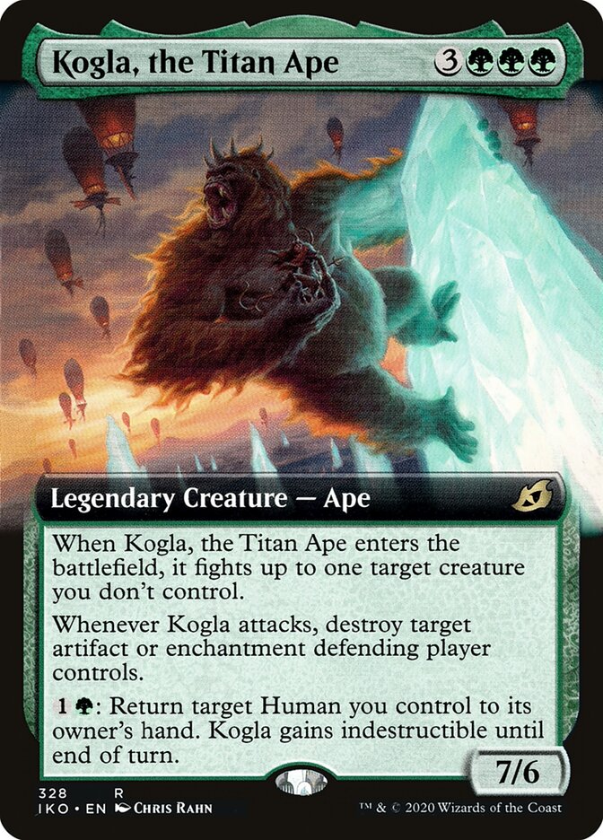 Kogla, o Símio Titânico / Kogla, the Titan Ape - Magic: The Gathering - MoxLand
