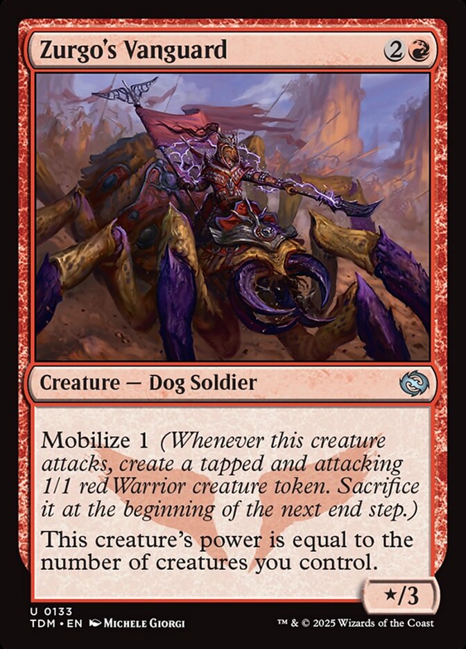 Vanguarda de Zurgo / Zurgo's Vanguard - Magic: The Gathering - MoxLand