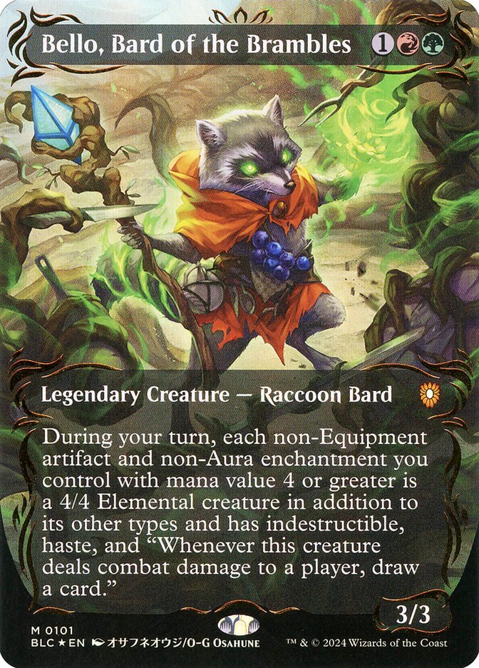 Bello, Bard of the Brambles - Magic: The Gathering - MoxLand