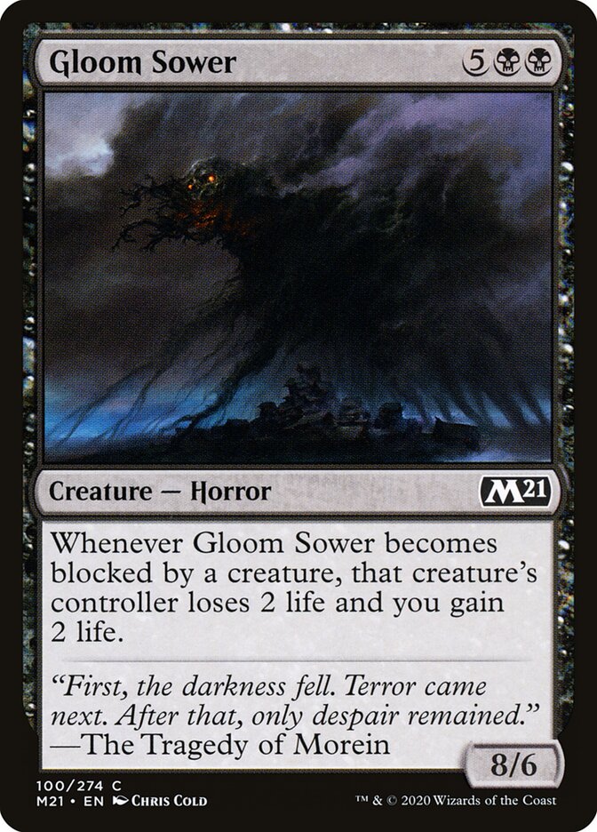 Semeador Sombrio / Gloom Sower - Magic: The Gathering - MoxLand