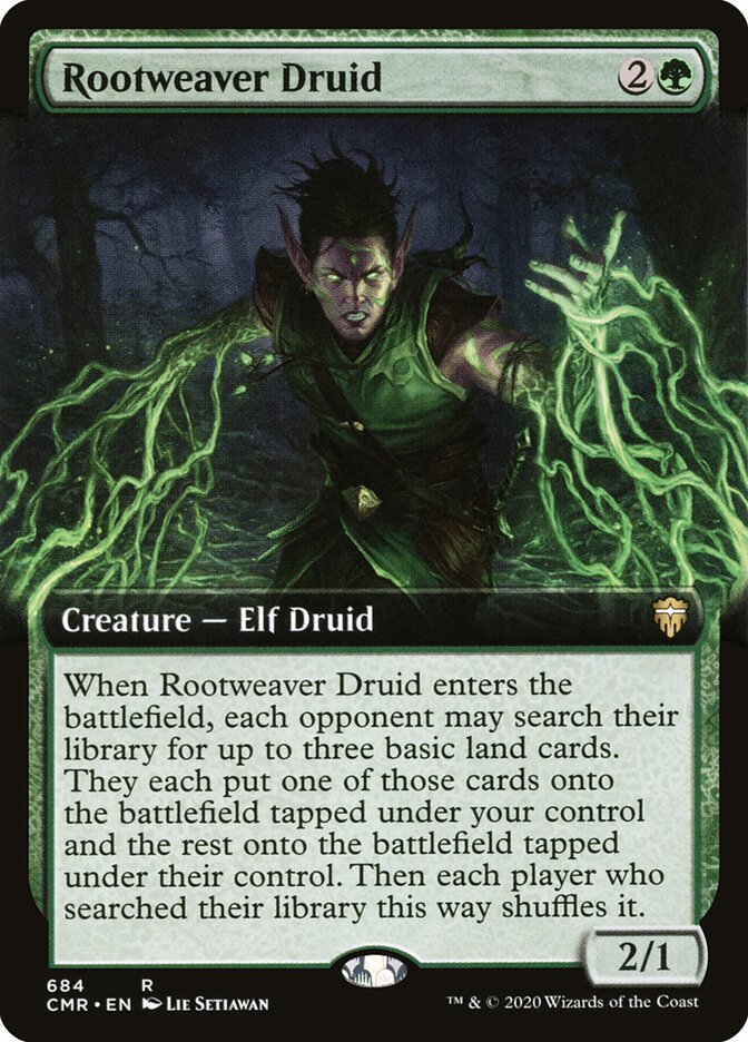 Druida Tecelão de Rizomas / Rootweaver Druid - Magic: The Gathering - MoxLand