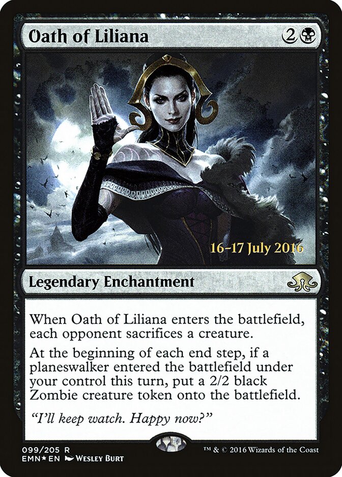 Juramento de Liliana / Oath of Liliana - Magic: The Gathering - MoxLand