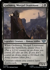 Gothmog, Tenente de Morgul / Gothmog, Morgul Lieutenant - Magic: The Gathering - MoxLand