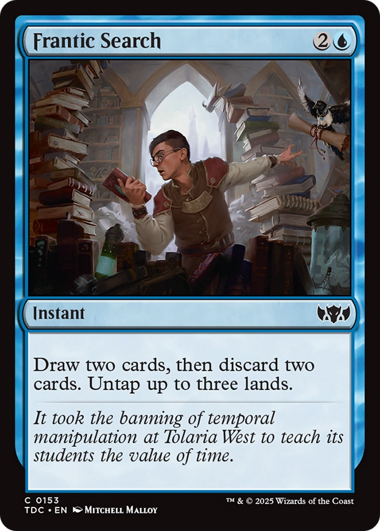 Busca Frenética / Frantic Search - Magic: The Gathering - MoxLand