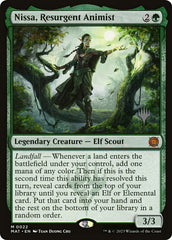 Nissa, Animista Ressurgida / Nissa, Resurgent Animist - Magic: The Gathering - MoxLand