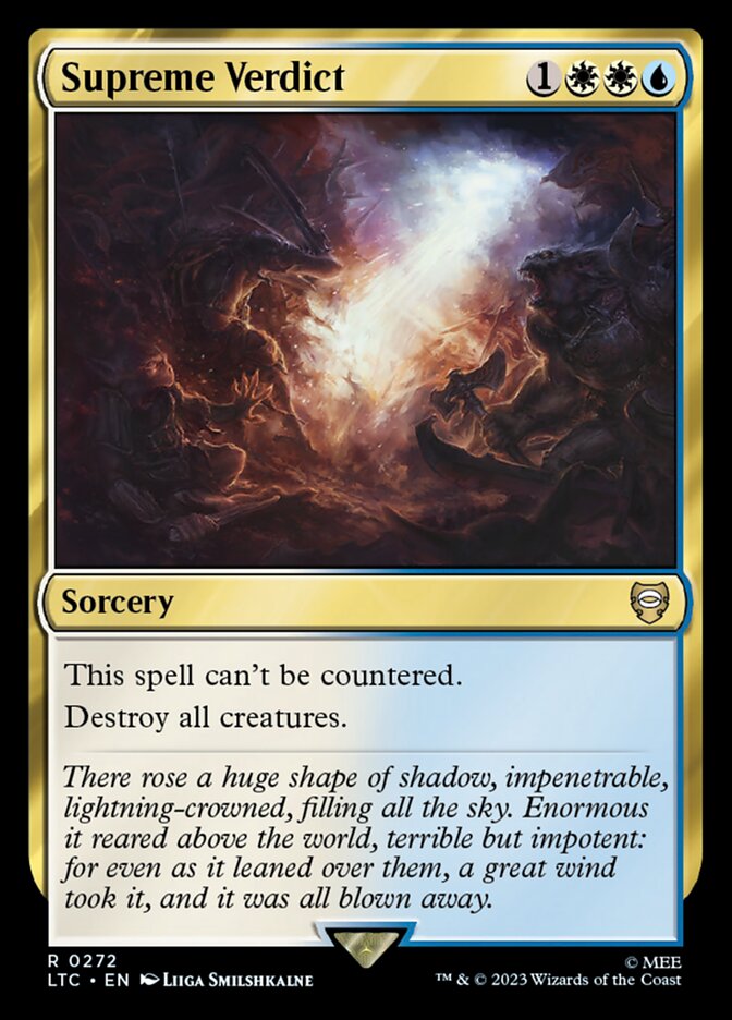 Veredito Supremo / Supreme Verdict - Magic: The Gathering - MoxLand