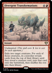 Transformações Divergentes / Divergent Transformations - Magic: The Gathering - MoxLand