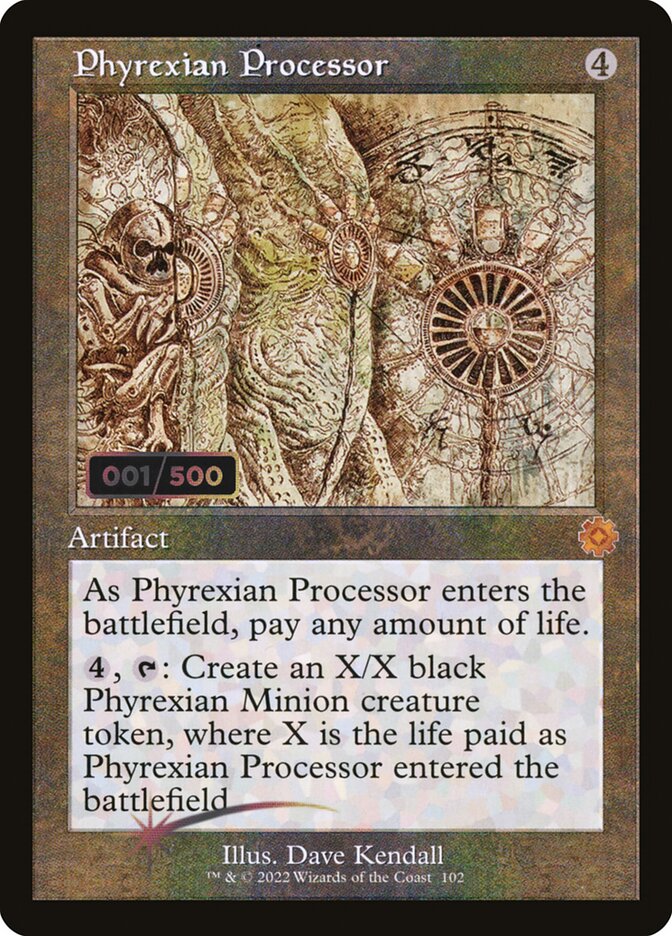 Processador Phyrexiano / Phyrexian Processor - Magic: The Gathering - MoxLand