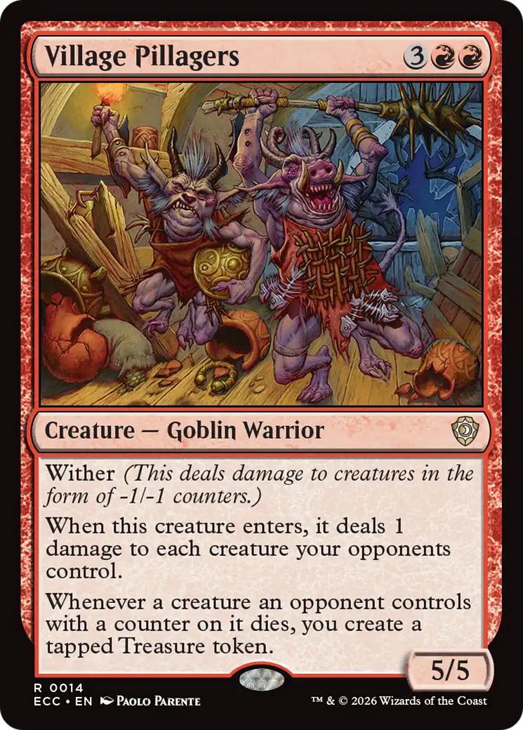 Village Pillagers - Magic: The Gathering - MoxLand