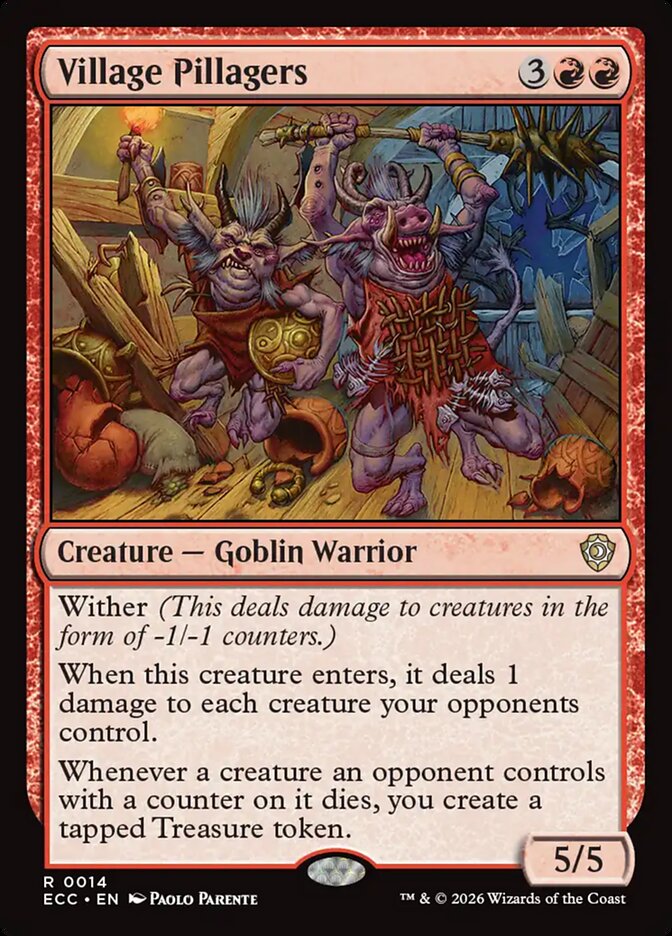 Village Pillagers - Magic: The Gathering - MoxLand