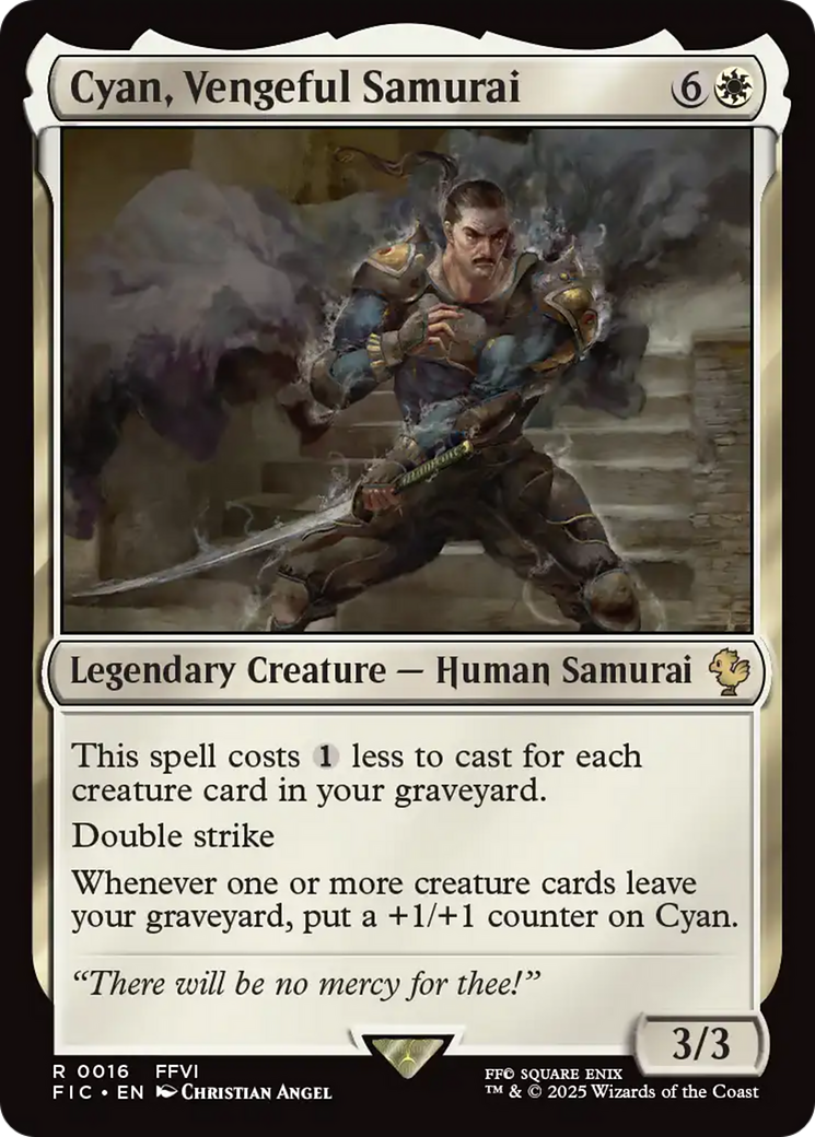 Cyan, Vengeful Samurai - Magic: The Gathering - MoxLand