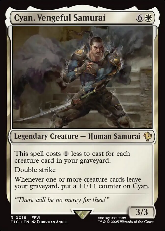 Cyan, Vengeful Samurai - Magic: The Gathering - MoxLand