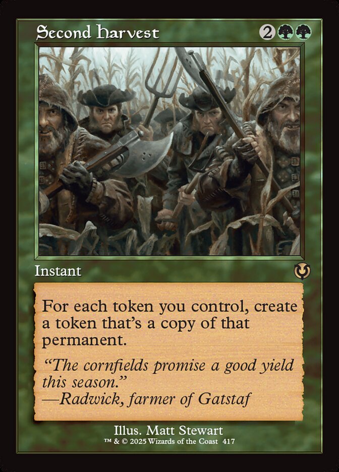 Segunda Colheita / Second Harvest - Magic: The Gathering - MoxLand