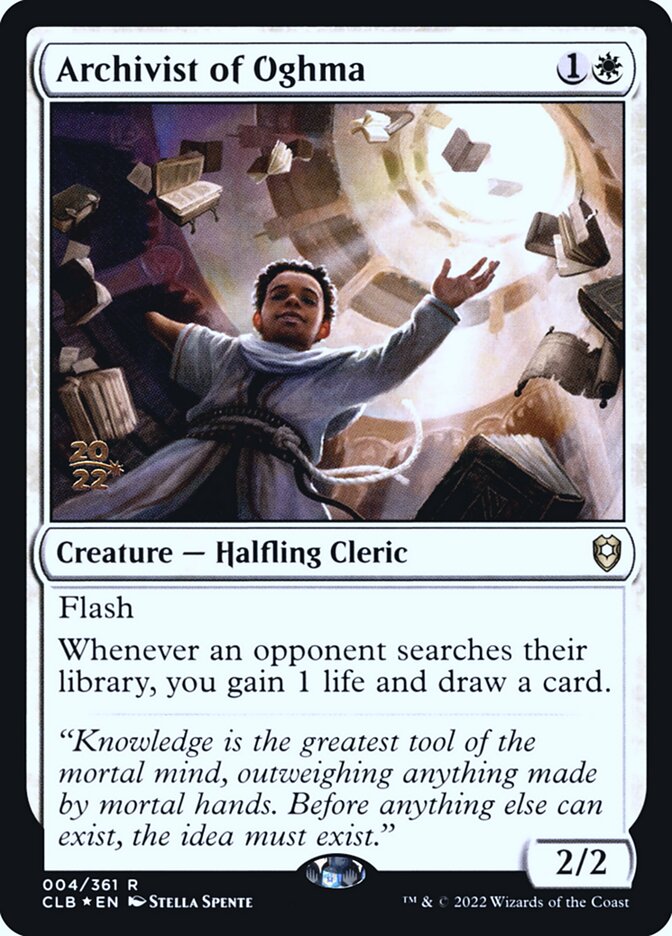Arquivista de Oghma / Archivist of Oghma - Magic: The Gathering - MoxLand