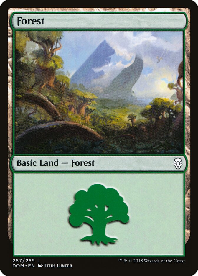 Floresta / Forest - Magic: The Gathering - MoxLand