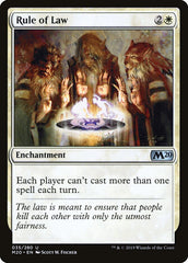 Regra de Lei / Rule of Law - Magic: The Gathering - MoxLand
