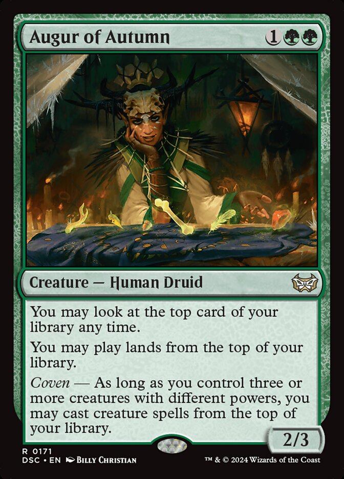 Áugure do Outono / Augur of Autumn - Magic: The Gathering - MoxLand