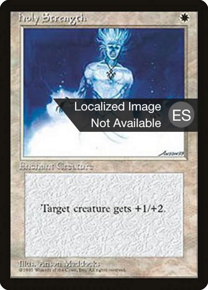 Força Divina / Holy Strength - Magic: The Gathering - MoxLand
