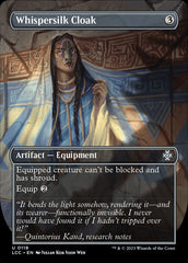 Manto de Seda Ruflante / Whispersilk Cloak - Magic: The Gathering - MoxLand