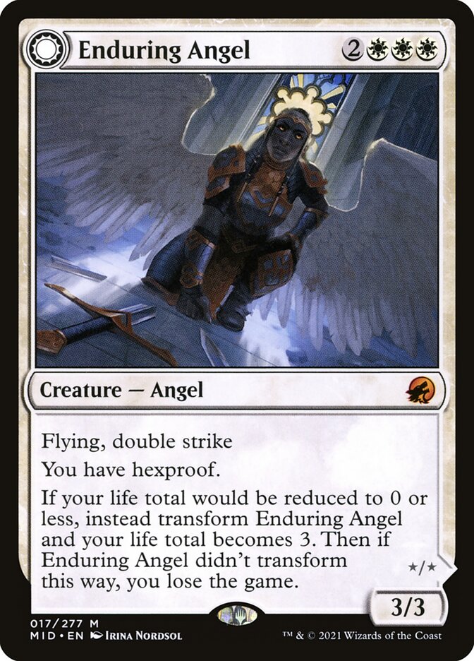 Anjo Inabalável / Enduring Angel - Magic: The Gathering - MoxLand