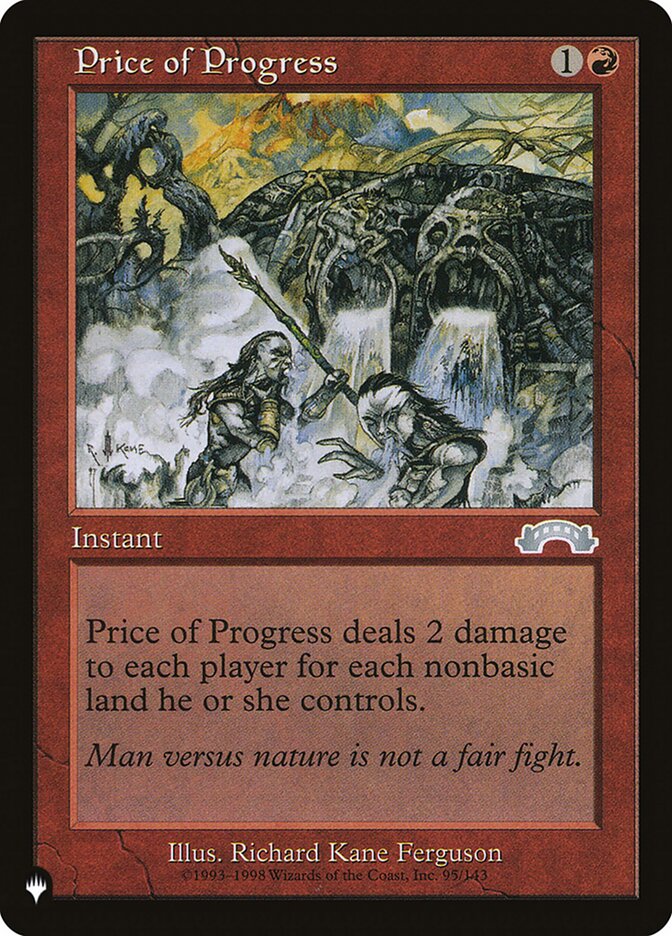 Preco do Progresso / Price of Progress - Magic: The Gathering - MoxLand
