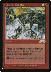 Preco do Progresso / Price of Progress - Magic: The Gathering - MoxLand