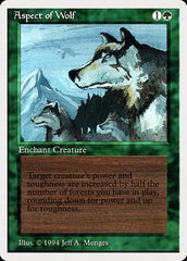 Natureza do Lobo / Aspect of Wolf - Magic: The Gathering - MoxLand