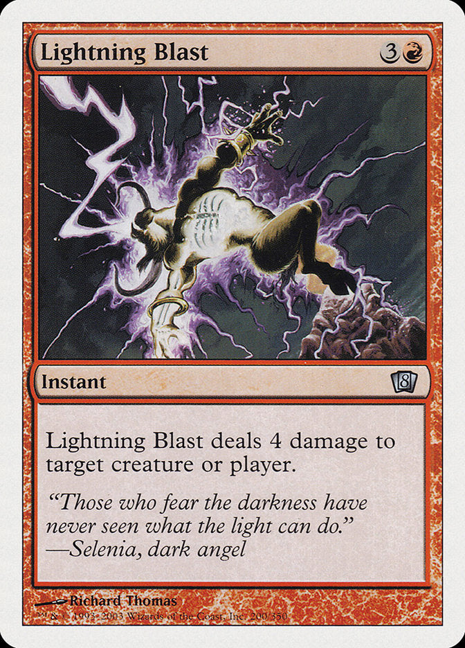 Explosão do Relâmpago / Lightning Blast - Magic: The Gathering - MoxLand