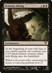 Ascensão Demoníaca / Demonic Rising - Magic: The Gathering - MoxLand