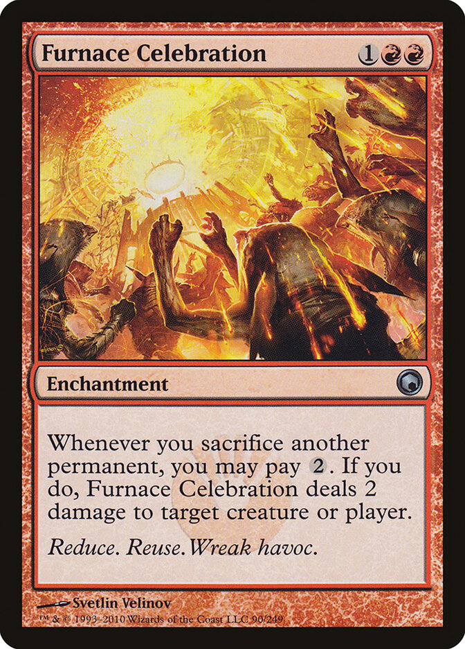 Celebração na Fornalha / Furnace Celebration - Magic: The Gathering - MoxLand
