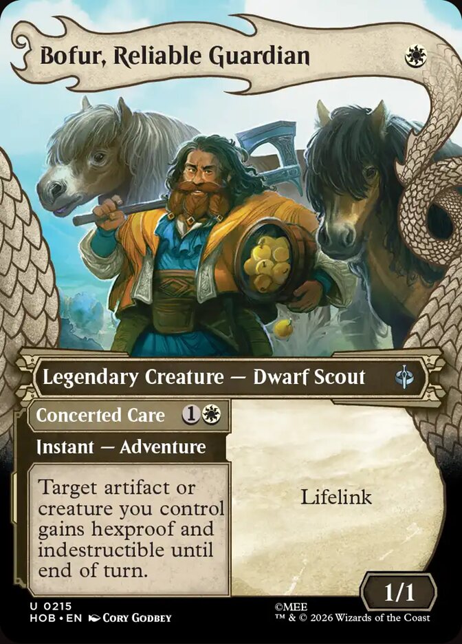 Bofur, Reliable Guardian / Concerted Care
