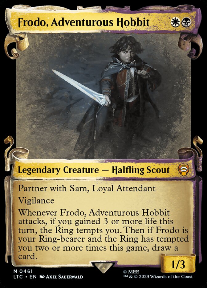 Frodo, Hobbit Aventureiro / Frodo, Adventurous Hobbit - Magic: The Gathering - MoxLand