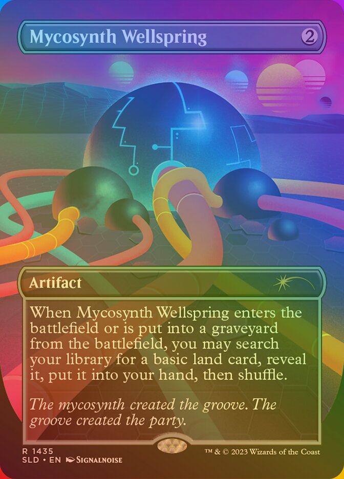 Fonte do Micossintetizador / Mycosynth Wellspring - Magic: The Gathering - MoxLand