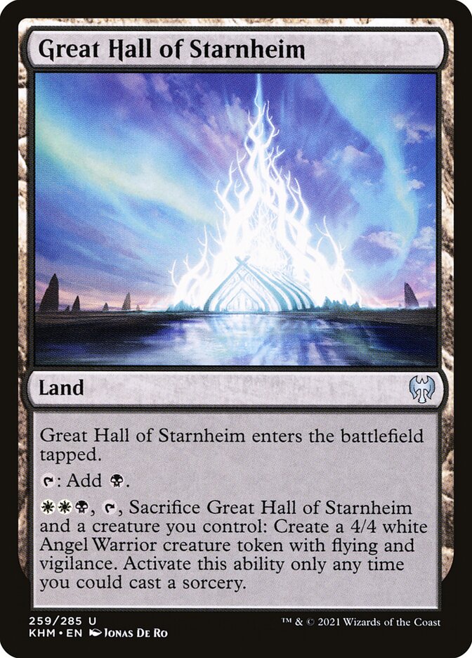 Salão Principal de Starnheim / Great Hall of Starnheim - Magic: The Gathering - MoxLand
