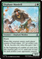 Mandril-elefante / Elephant-Mandrill - Magic: The Gathering - MoxLand