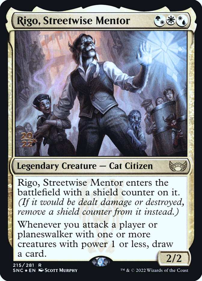 Rigo, Mentor de Malandragem / Rigo, Streetwise Mentor - Magic: The Gathering - MoxLand