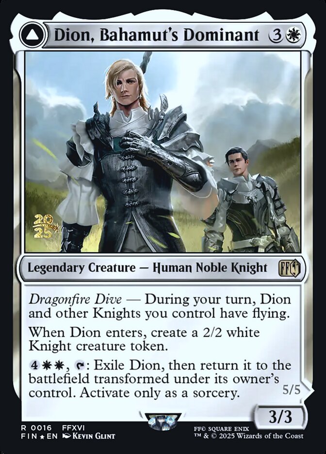 Dion, Bahamut's Dominant - Magic: The Gathering - MoxLand