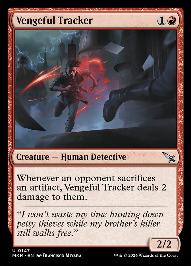 Rastreador Vingativo / Vengeful Tracker - Magic: The Gathering - MoxLand