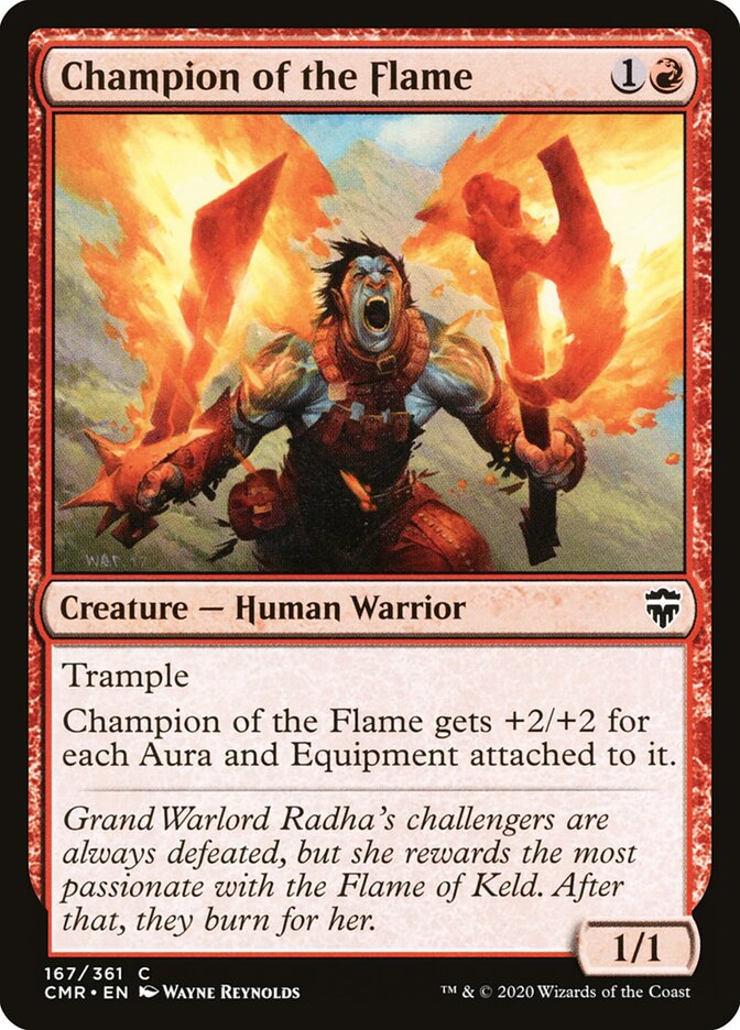 Campeão da Chama / Champion of the Flame - Magic: The Gathering - MoxLand