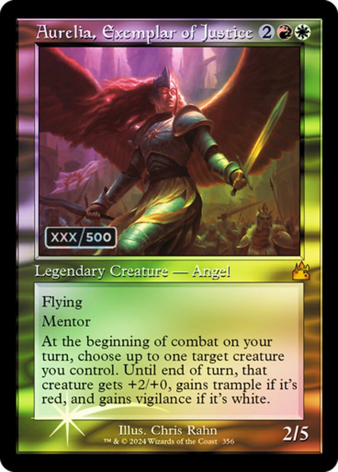 Aurélia, Exemplo da Justiça / Aurelia, Exemplar of Justice - Magic: The Gathering - MoxLand
