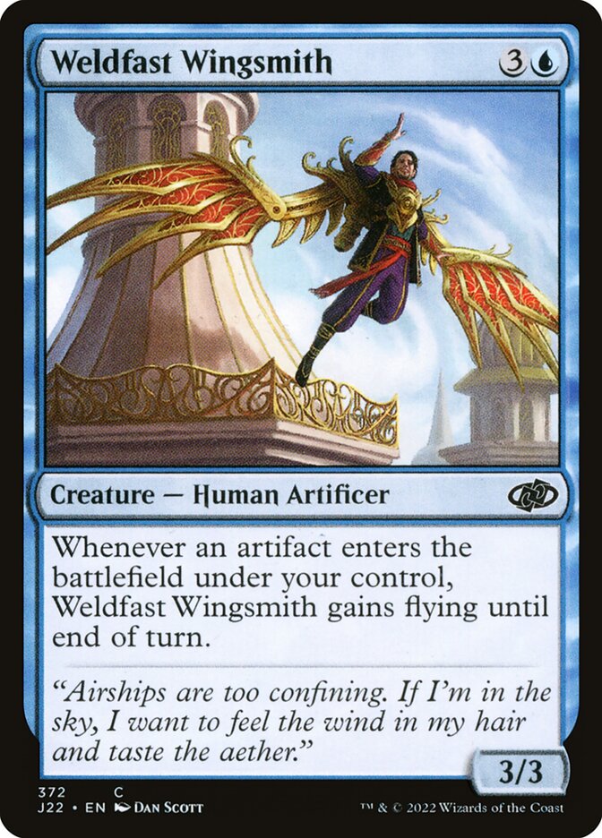 Aseiro de Soldafirme / Weldfast Wingsmith - Magic: The Gathering - MoxLand
