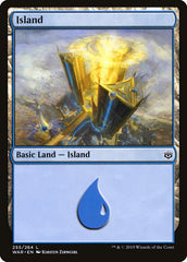 Ilha / Island - Magic: The Gathering - MoxLand