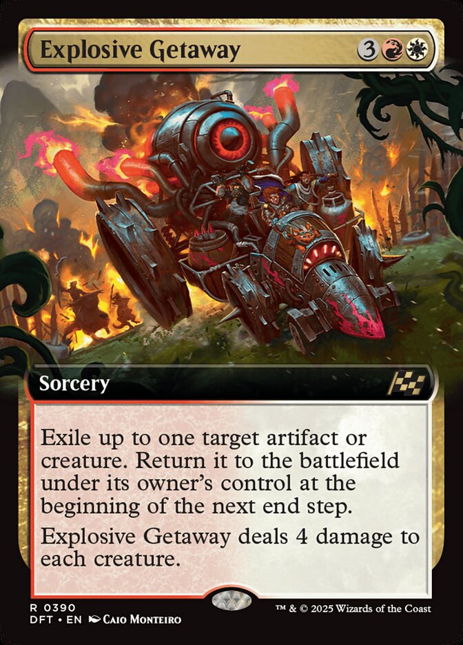Fuga Explosiva / Explosive Getaway - Magic: The Gathering - MoxLand