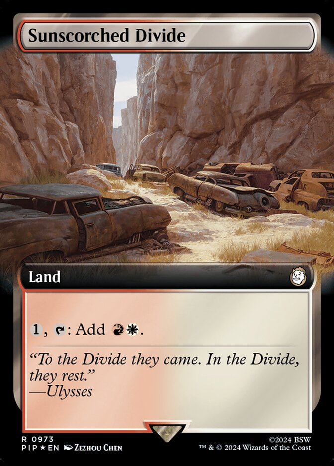 Sunscorched Divide - Magic: The Gathering - MoxLand