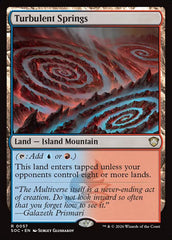 Turbulent Springs - Magic: The Gathering - MoxLand