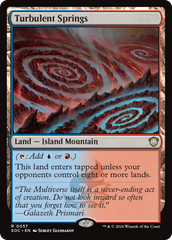 Turbulent Springs - Magic: The Gathering - MoxLand