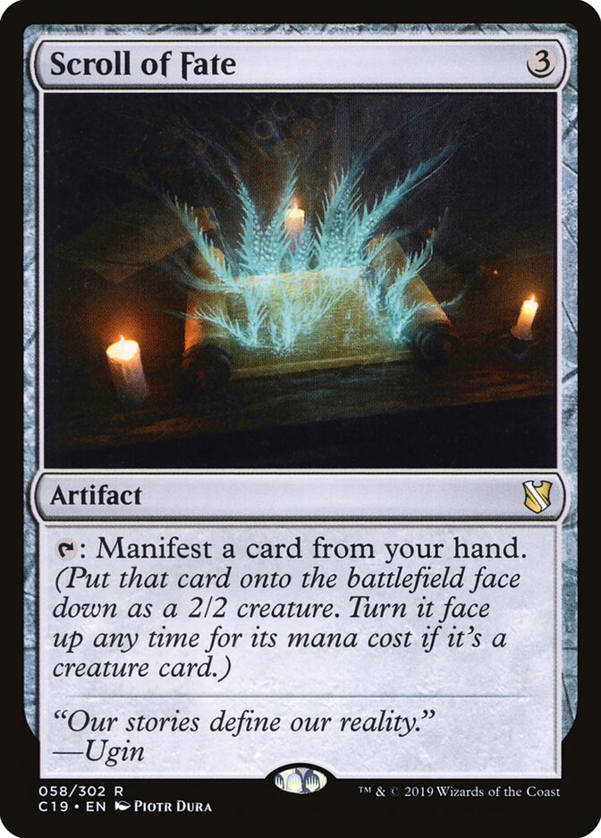 Pergaminho do Destino / Scroll of Fate - Magic: The Gathering - MoxLand